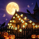 Eyeball LED String Lights | Battery Halloween Fairy Lights Halloween Lights - The Eezee Shop
