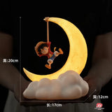 One Piece Luffy Moon Lamp | Magnetic Control Night Light Lamps & Night Lights - The Eezee Shop