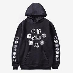 Hot Anime The Seven Deadly Sins Elizabeth Diane Ban King Logo Print Hooded Men Women Hoodies Manga Sweatshirt Harajuku Pullover Hoodies Series - The Eezee Shop