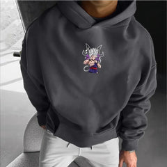 Dragon Ball Men's Hoodie Goku Japan Anime Summer Boy Children's Sweater Y2k Harajuku Long Sleeve Top Parent-Child Clothing Hoodies Series - The Eezee Shop