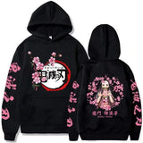 Nezuko Plus Size Hoodie | Women's Demon Slayer Sweatshirt Hoodies & Sweatshirts - The Eezee Shop