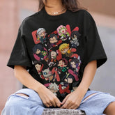 Demon Slayer Half-Sleeve T-Shirt | Classic Characters Sports Tee Graphic Tees - The Eezee Shop