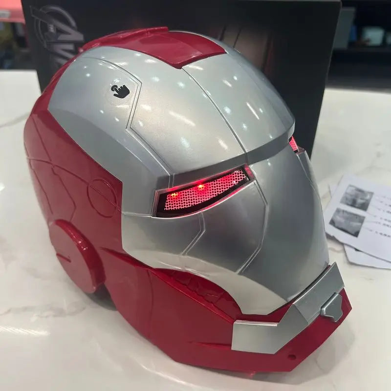 Iron Man Electric Helmet | 1:1 Auto Open & Close Wearable Mask Cosplay Masks & Helmets - The Eezee Shop