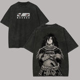 Madara Uchiha Back Print T-Shirt Naruto Anime Streetwear Tee Anime Tshirts - The Eezee Shop