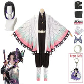 Shinobu Kocho Cosplay Costume | Demon Slayer Haori, Uniform & Wig Cosplay Costumes - The Eezee Shop