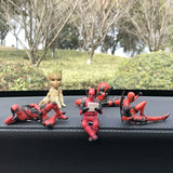 Sitting Deadpool Car Figure | Mini Interior Pendant Decor Car Accessories - The Eezee Shop