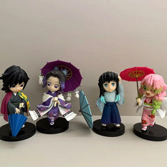 Demon Slayer Plum Rain Figure Kimetsu No Yaiba Anime Action Doll Collectible Statue Anime Figure - The Eezee Shop