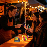 LED Finger Lights | Mini Halloween Projector Party Favors Party Supplies - The Eezee Shop