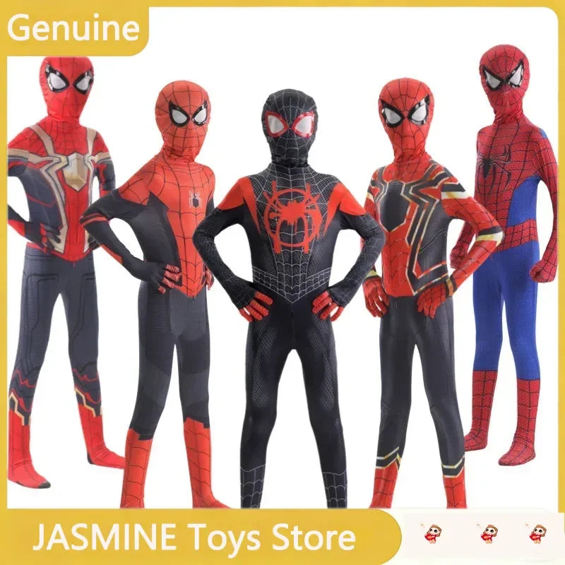 Miles Morales Zentai Suit | Full Cosplay Costume for Fans Cosplay Costumes - The Eezee Shop