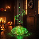 Glowing Bouncing Witch Broom | Sound Effects Halloween Prop Halloween Decorations - The Eezee Shop