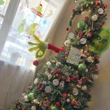 Elf Arm Christmas Tree Doll | Green Fur Monster Decoration Halloween Decorations - The Eezee Shop