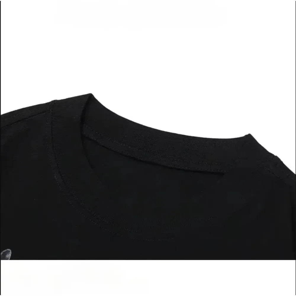 Demon Slayer Men's T-shirt Akaza Douma Kokushibo Summer Anime Tee Spring and Autumn Boys Short-sleeved Parent-child Wear Anime Tshirts - The Eezee Shop