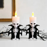 Skeleton Flameless LED Candle | Flickering Halloween Decor Halloween Lights - The Eezee Shop