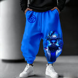 Jujutsu Kaisen Jogging Pants | Loose Graphic Sweatpants Joggers & Pants - The Eezee Shop