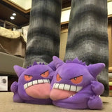 Gengar Plush Slippers | Tongue-Out Warm Winter House Shoes Slippers & Sandals - The Eezee Shop