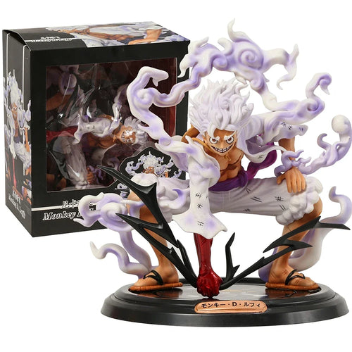 One Piece Gear 5 Sun God Nika Luffy Action Figure Anime Collectible Statue Toy Anime Figure - The Eezee Shop