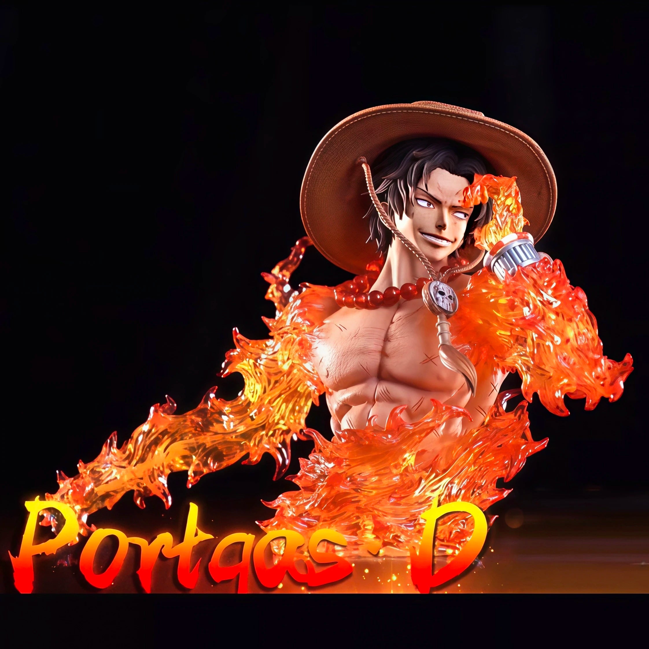 Portgas D. Ace 13cm Mini Figure | One Piece Desk Statue Collectible Figures - The Eezee Shop