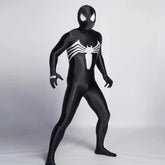 Black Venom Spandex Costume | Symbiote Zentai Bodysuit Cosplay Costumes - The Eezee Shop