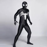 Black Venom Spandex Costume | Symbiote Zentai Bodysuit Cosplay Costumes - The Eezee Shop