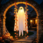 Remote Control Swinging Ghost | Light-Up Halloween Ornament Outdoor Halloween Decorations - The Eezee Shop
