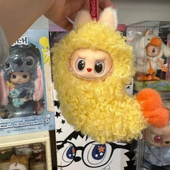 17cm Funny Labubu Plush Shrimp Outfit Set