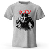 Wolverine Ink Wash Art T-Shirt | Oversized 100% Cotton Tee Graphic Tees - The Eezee Shop