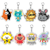 Pondphuwin Cartoon Keychain