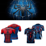 Spider Hero 3D Print T-Shirt | Quick-Dry Family Fitness Tee Gym & Compression Wear - The Eezee Shop