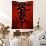 Deadpool Wall Tapestry | Large Hanging Dorm & Room Decor Wall Tapestries - The Eezee Shop