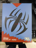 Scarlet Spider Battle-Damaged Figure | Fabric Costume 1/12 Collectible Figures - The Eezee Shop