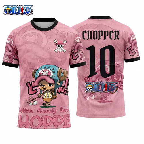 One Piece Japanese Anime Football Jersey
