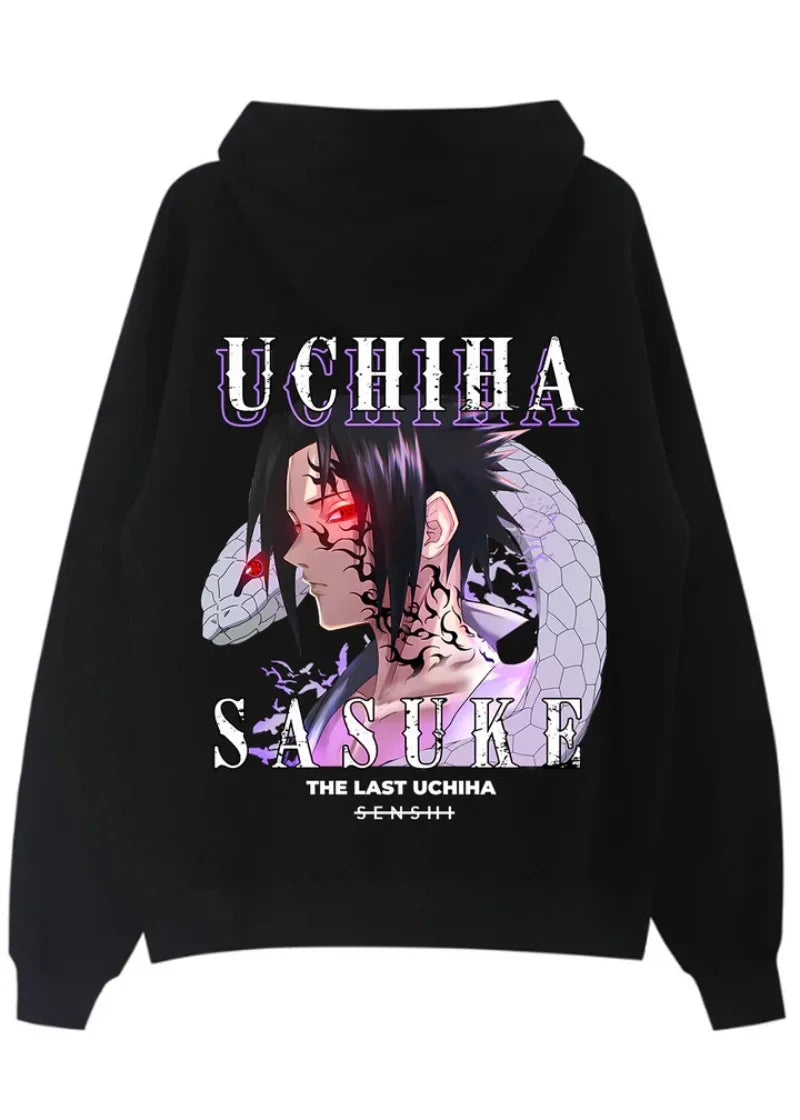 Naruto Halloween Cosplay Hoodie Autumn Winter 2025 Classic Anime Streetwear Unisex Anime Tshirts - The Eezee Shop