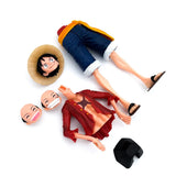 One Piece Anime Figure Three Face Expression Collectible Statue Anime Figure - The Eezee Shop