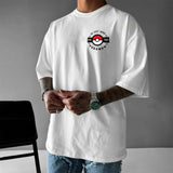 Pokémon Animation Derivatives Ash Ketchum Pikachu Printing T-shirt Anime Tshirts - The Eezee Shop
