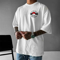 Pokémon Animation Derivatives Ash Ketchum Pikachu Printing T-shirt Men's Women's 2026 Summer Loose Cotton Street Trend Brand Top Anime Tshirts - The Eezee Shop