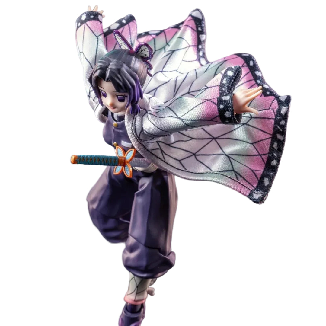 Demon Slayer Shinobu Kocho Cloak Handmade Insect Hashira 1/12 Figure Accessory Anime Figure - The Eezee Shop