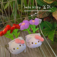 Potted Plant Hello Kitty Plush