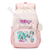 Hatsune Miku Kids Backpack | Cute Large Capacity School Bag Backpacks - The Eezee Shop
