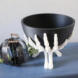 Skeleton Hands Candy Bowl | Gothic Halloween Treat Holder Party Supplies - The Eezee Shop