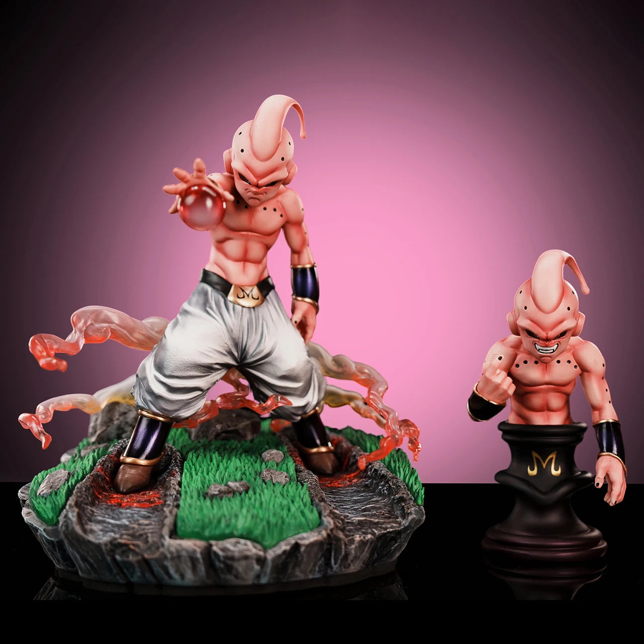Majin Buu Figure | Dragon Ball Z Super Buu Replaceable Body Collectible Figures - The Eezee Shop