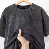 One Piece Loki Acid Wash T-Shirt | Vintage Black Cotton Tee Graphic Tees - The Eezee Shop