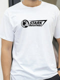 Stark Industries Oversized T-Shirt | Iron Man Unisex Tee Graphic Tees - The Eezee Shop