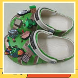Minecraft Block World Clogs | Lightweight EVA Summer Sandals Slippers & Sandals - The Eezee Shop