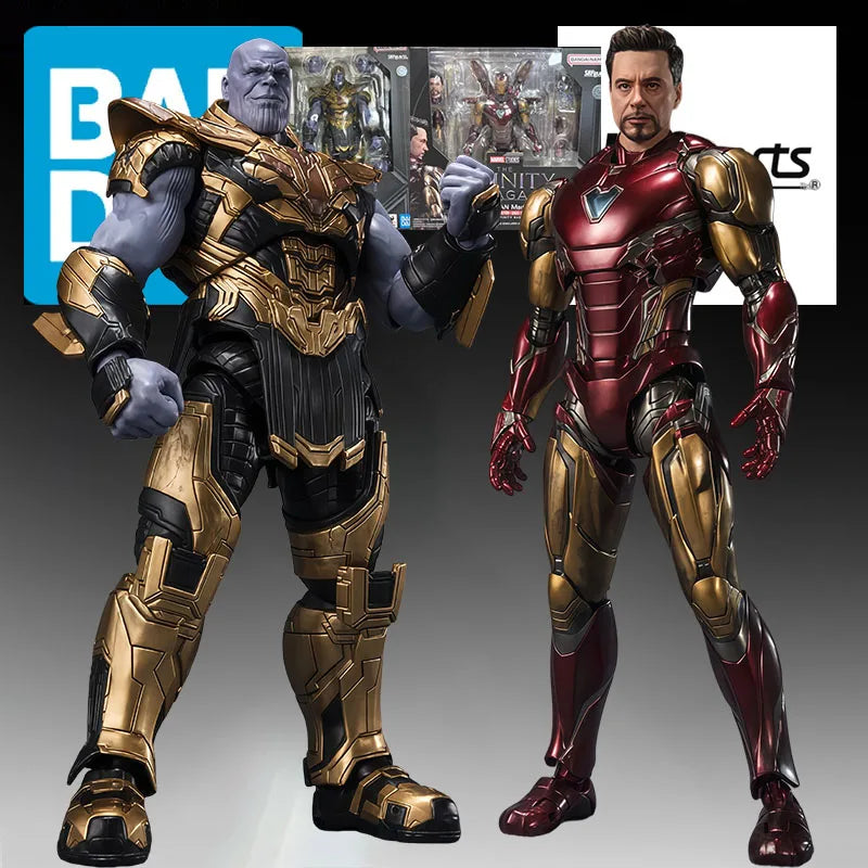 Thanos & Iron Man MK85 Action Figures | Endgame Collectible Collectible Figures - The Eezee Shop