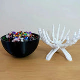 Skeleton Hands Candy Bowl | Gothic Halloween Treat Holder Party Supplies - The Eezee Shop