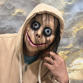 Creepy Clown Mask with Wig | Funny Halloween Prank Mask Halloween Masks - The Eezee Shop