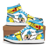 Gotenks & Goku Custom Sneakers | Dragon Ball High-Top Shoes Sneakers - The Eezee Shop