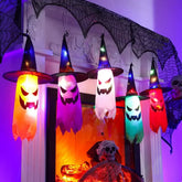 Witch Hat String Lights | 5-Pack Colorful LED Halloween Lights Halloween Lights - The Eezee Shop