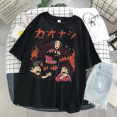 Totoro Printed Casual T-Shirt – Miyazaki Anime Series Unisex Anime Tshirts - The Eezee Shop