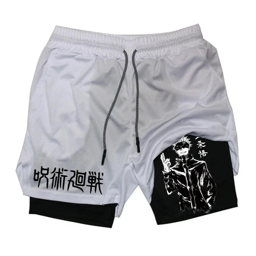 Jujutsu Kaisen Men's Compression Shorts Performance shorts - The Eezee Shop